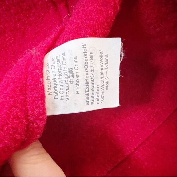J. Crew Daphne topcoat coat jacket in Italian boiled wool Red Size 6 - Picture 10 of 11